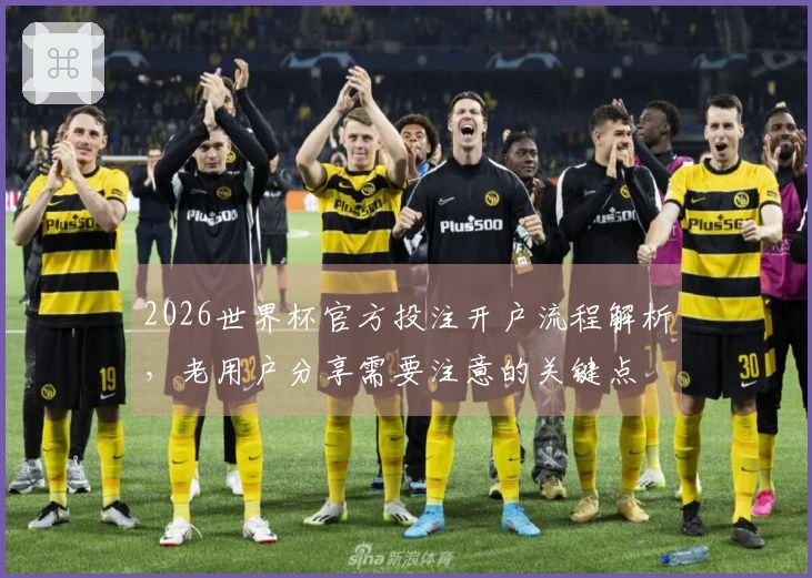 2026世界杯官方投注开户流程解析，老用户分享需要注意的关键点