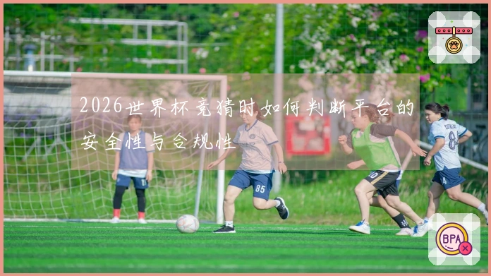 2026世界杯竞猜时如何判断平台的安全性与合规性